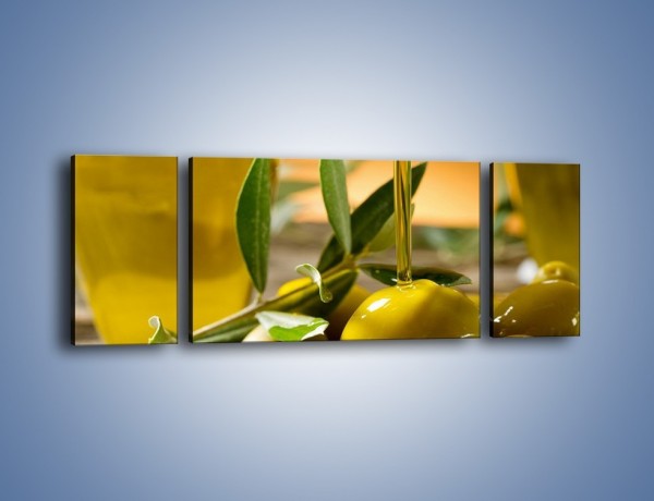 Obraz na płótnie – Oliwa z oliwek – trzyczęściowy JN195W5