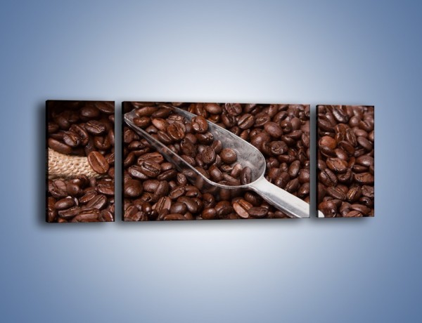 Obraz na płótnie – Worek pełen kawy – trzyczęściowy JN372W5