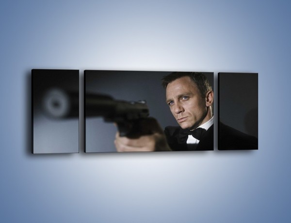 Obraz na płótnie – Bond. james bond – trzyczęściowy L239W5