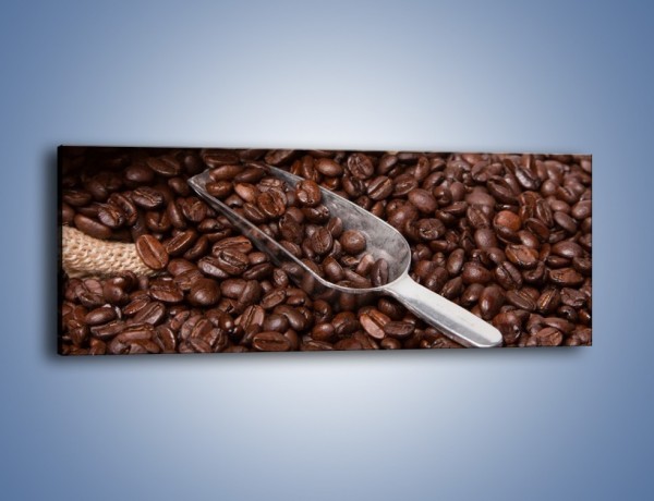 Obraz na płótnie – Worek pełen kawy – jednoczęściowy panoramiczny JN372