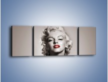 Obraz na płótnie – Seksapil marilyn monroe – trzyczęściowy L342W5