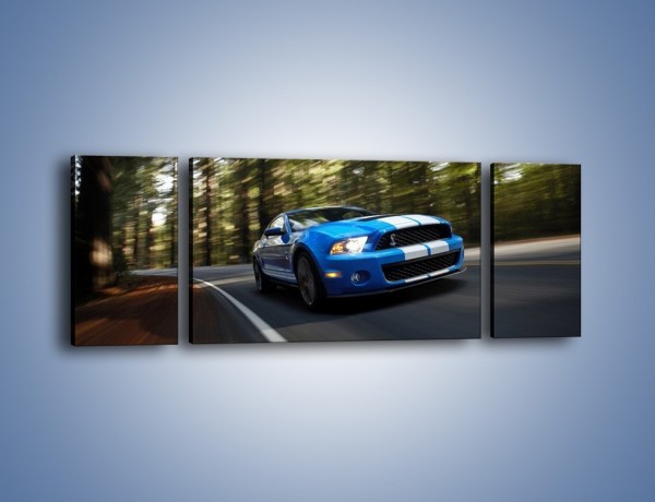 Obraz na płótnie – Ford Shelby GT500 – trzyczęściowy TM039W5