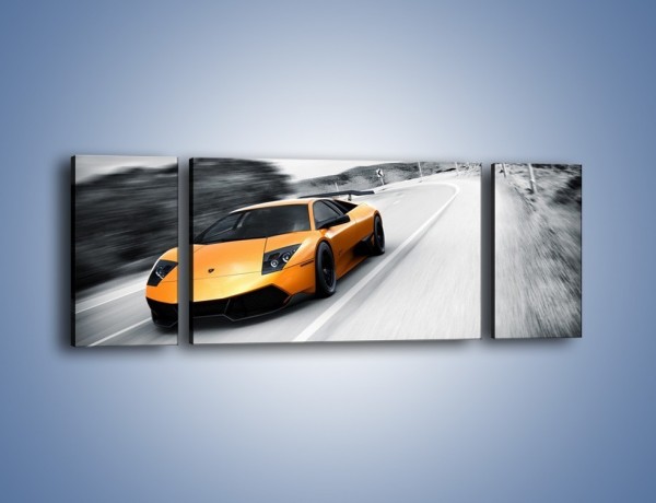 Obraz na płótnie – Lamborghini Murcielago – trzyczęściowy TM058W5