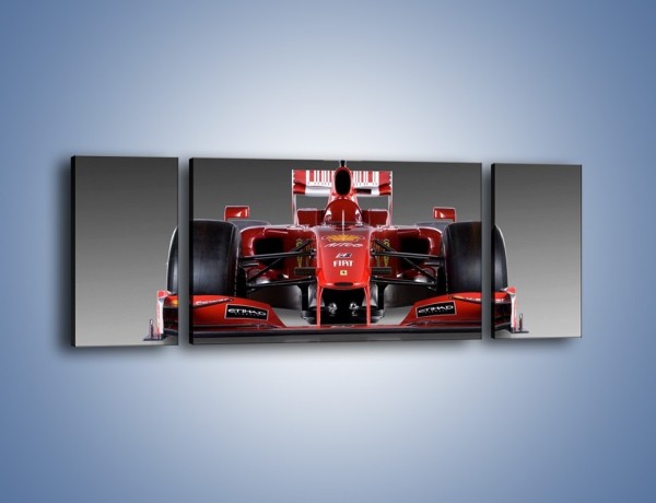Obraz na płótnie – Scuderia Ferrari Formula 1 – trzyczęściowy TM061W5