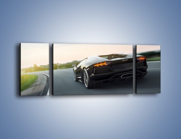 Obraz na płótnie – Lamborghini Aventador LP7005 – trzyczęściowy TM121W5