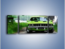 Obraz na płótnie – Plymouth Barracuda – trzyczęściowy TM130W5