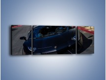 Obraz na płótnie – Lamborghini Aventador w kolorze matowym – trzyczęściowy TM163W5