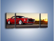 Obraz na płótnie – Ford Boss 302 Mustang – trzyczęściowy TM170W5