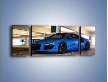 Obraz na płótnie – Audi R8 – trzyczęściowy TM180W5