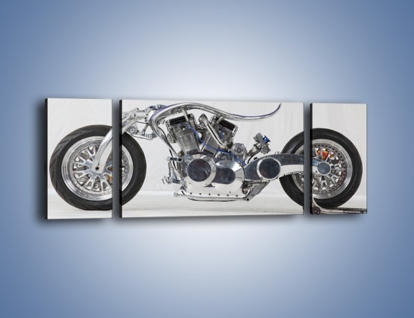 Obraz na płótnie – Niepowtarzalny motocykl – trzyczęściowy TM228W5