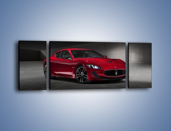 Obraz na płótnie – Maserati GranTurismo Centennial Edition – trzyczęściowy TM240W5