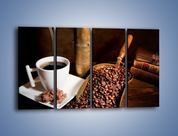 Obraz na płótnie – Opowieści przy mocnej kawie – czteroczęściowy JN360W1