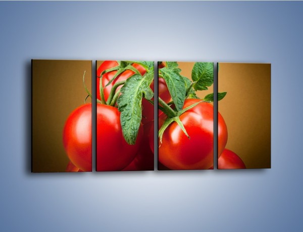 Obraz na płótnie – Pomidorki górą – czteroczęściowy JN581W1