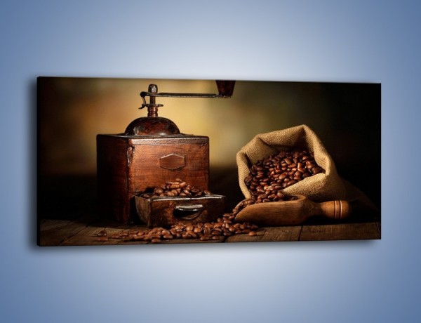 Obraz na płótnie – Kawa dobrze przechowywana – jednoczęściowy panoramiczny JN476