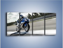 Obraz na płótnie – Yamaha R6 – czteroczęściowy TM045W1