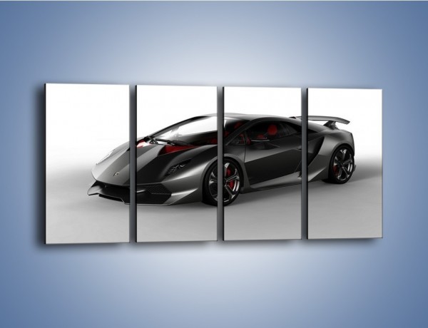 Obraz na płótnie – Lamborghini Sesto Elemento Concept – czteroczęściowy TM060W1