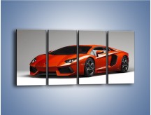 Obraz na płótnie – Lamborghini Aventador – czteroczęściowy TM067W1