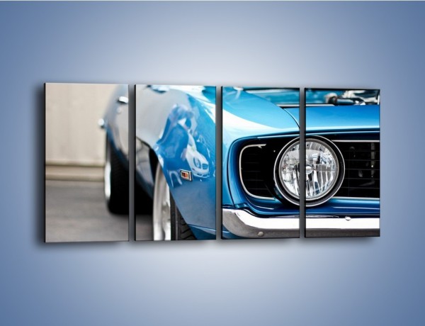 Obraz na płótnie – Ford Mustang Muscle Car – czteroczęściowy TM101W1