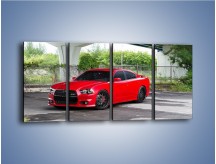 Obraz na płótnie – Dodge Charger SRT18 – czteroczęściowy TM113W1