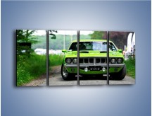 Obraz na płótnie – Plymouth Barracuda – czteroczęściowy TM130W1