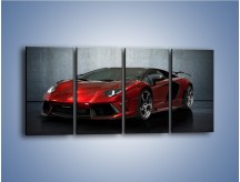 Obraz na płótnie – Lamborghini Mansory Aventador LP700-4 – czteroczęściowy TM136W1