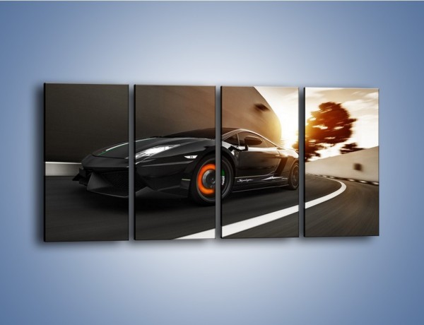 Obraz na płótnie – Lamborghini Gallardo LP570-4 Superleggera – czteroczęściowy TM203W1