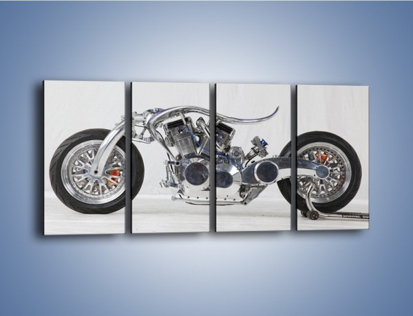 Obraz na płótnie – Niepowtarzalny motocykl – czteroczęściowy TM228W1
