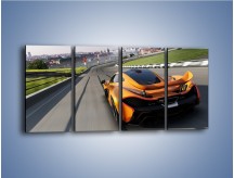 Obraz na płótnie – McLaren P1 – czteroczęściowy TM234W1