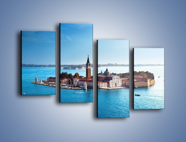 Obraz na płótnie – Wyspa San Giorgio Maggiore – czteroczęściowy AM380W2