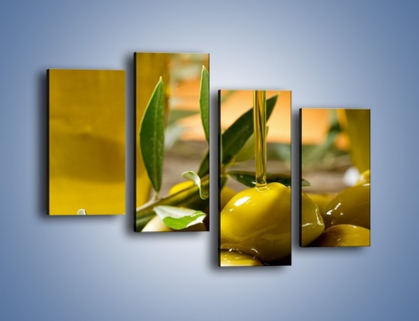 Obraz na płótnie – Oliwa z oliwek – czteroczęściowy JN195W2