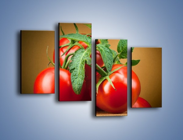 Obraz na płótnie – Pomidorki górą – czteroczęściowy JN581W2