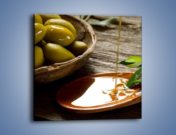 Obraz na płótnie – Bogactwa wydobyte z oliwek – jednoczęściowy kwadratowy JN270