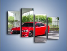 Obraz na płótnie – Dodge Charger SRT19 – czteroczęściowy TM113W2