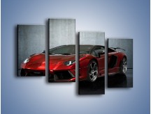 Obraz na płótnie – Lamborghini Mansory Aventador LP700-4 – czteroczęściowy TM136W2