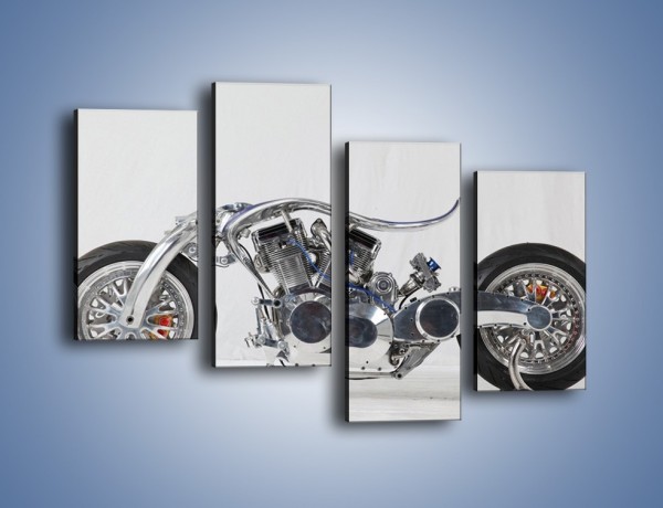 Obraz na płótnie – Niepowtarzalny motocykl – czteroczęściowy TM228W2