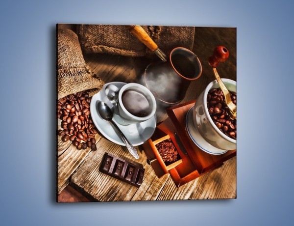 Obraz na płótnie – Smaki kawy dla dorosłych – jednoczęściowy kwadratowy JN313