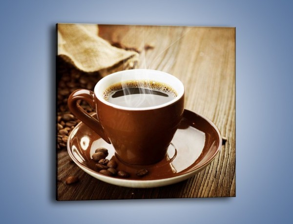 Obraz na płótnie – Kawowe dzień dobry – jednoczęściowy kwadratowy JN359