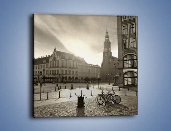 Obraz na płótnie – Rynek Starego Miasta – jednoczęściowy kwadratowy AM136