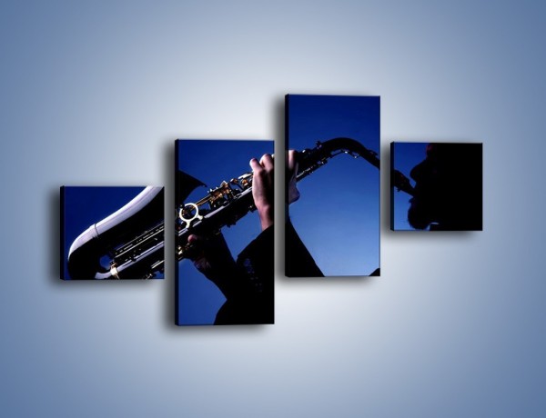 Obraz na płótnie – Koncert na saksofonie – czteroczęściowy O110W3