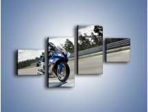 Obraz na płótnie – Yamaha R6 – czteroczęściowy TM045W3