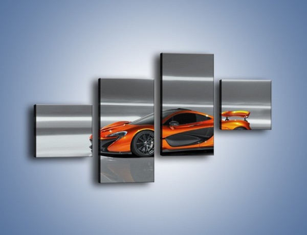 Obraz na płótnie – McLaren P1 Concept – czteroczęściowy TM142W3