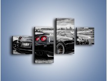 Obraz na płótnie – Nissan GT-R R35 – czteroczęściowy TM198W3