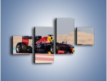 Obraz na płótnie – F1 Infiniti Red Bull – czteroczęściowy TM241W3