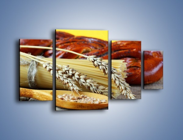 Obraz na płótnie – Chleb pszenno-kukurydziany – czteroczęściowy JN090W4
