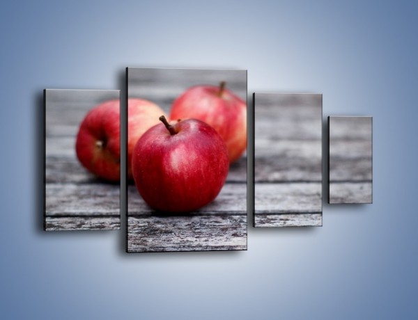 Obraz na płótnie – Jabłkowe zdrowie – czteroczęściowy JN296W4