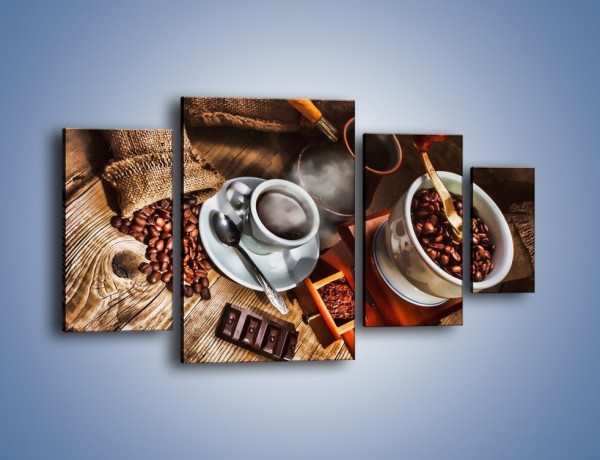 Obraz na płótnie – Smaki kawy dla dorosłych – czteroczęściowy JN313W4