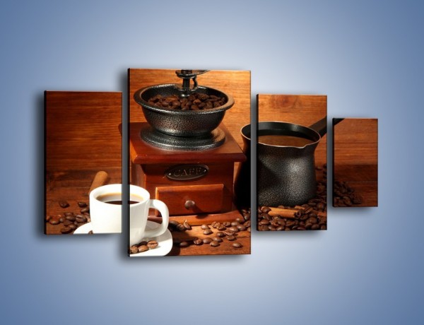 Obraz na płótnie – Młynek do kawy – czteroczęściowy JN437W4