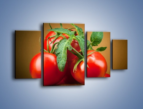 Obraz na płótnie – Pomidorki górą – czteroczęściowy JN581W4