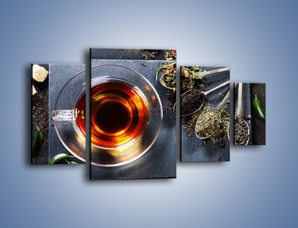 Obraz na płótnie – Herbata i inne dodatki – czteroczęściowy JN596W4