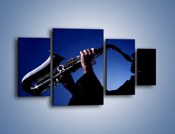 Obraz na płótnie – Koncert na saksofonie – czteroczęściowy O110W4
